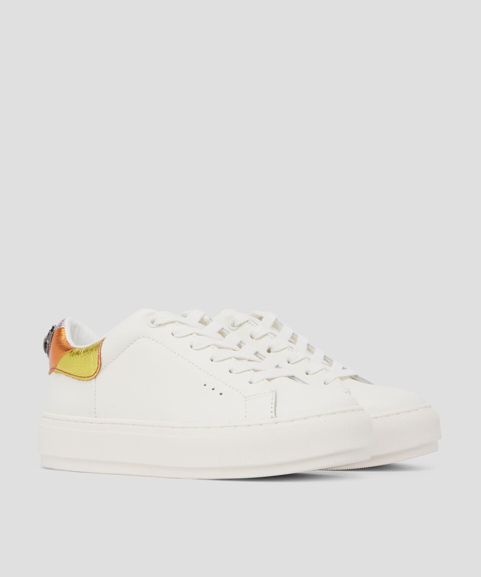 Kurt Geiger Tenis casuales en piel blanca Mujer Promoción trimestral
