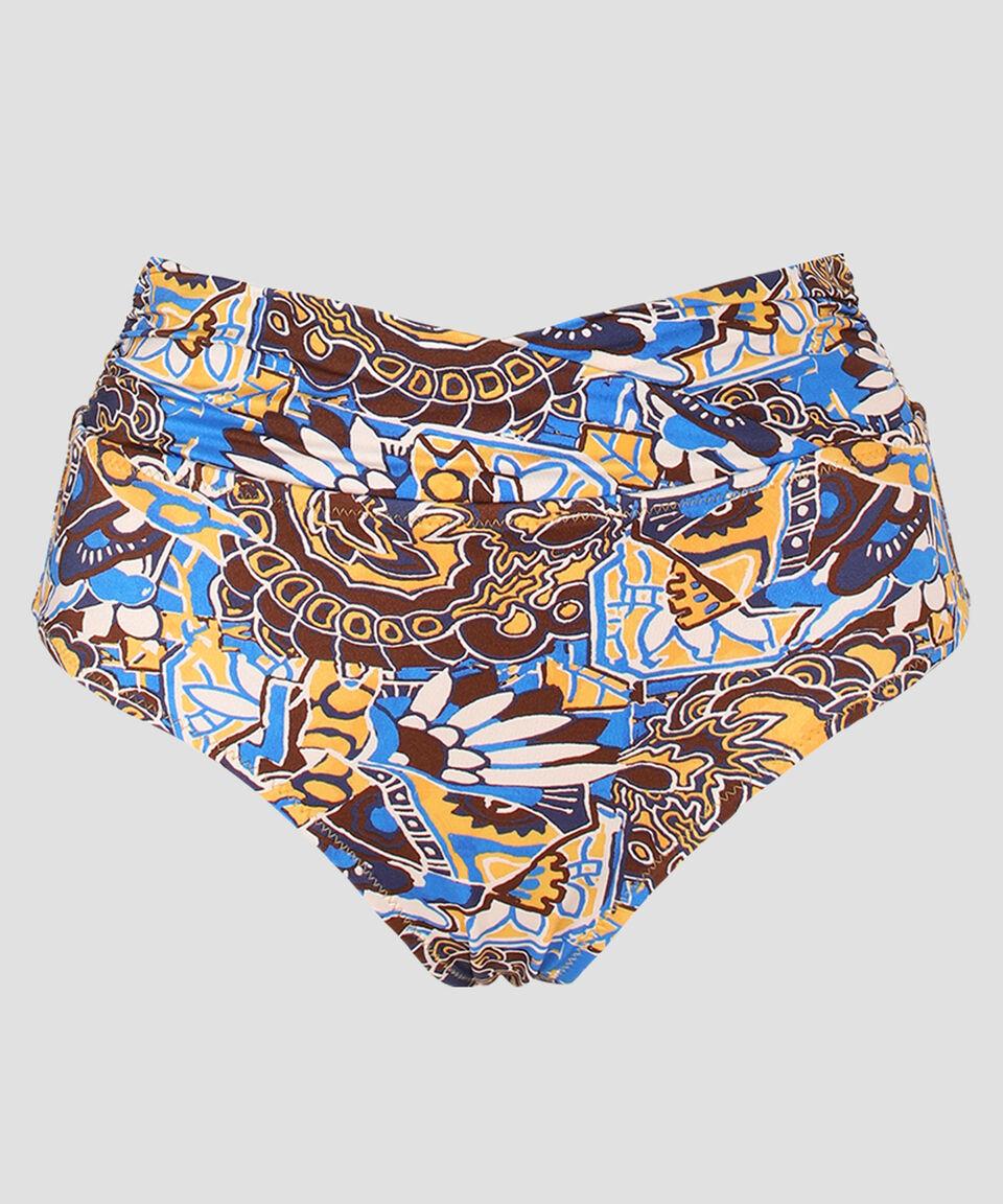 Zingara Bikini bottom Faja Cruzada Verona con estampado Mujer Precio ultrabajo