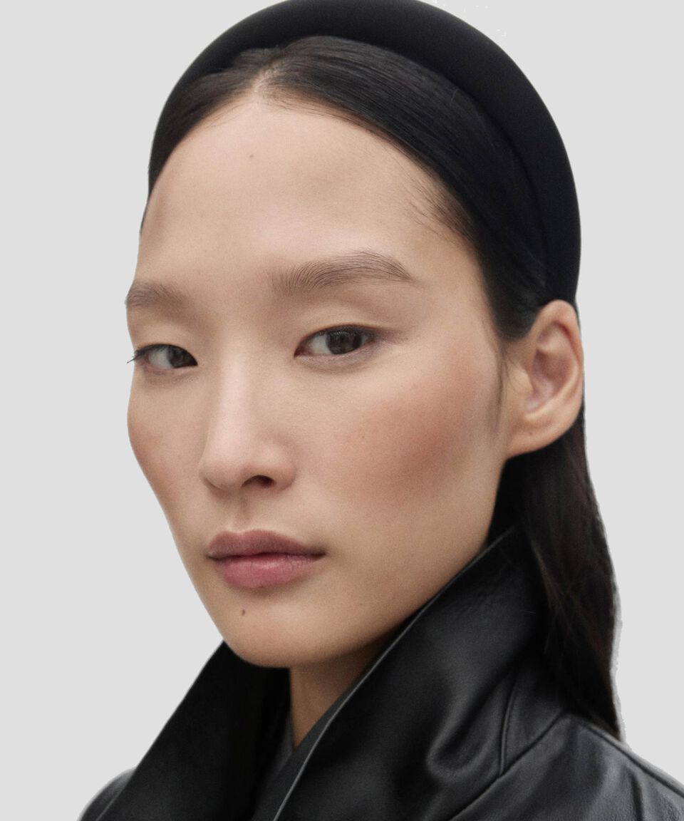 Mango Diadema acolchada satinada Mujer Rebajas
