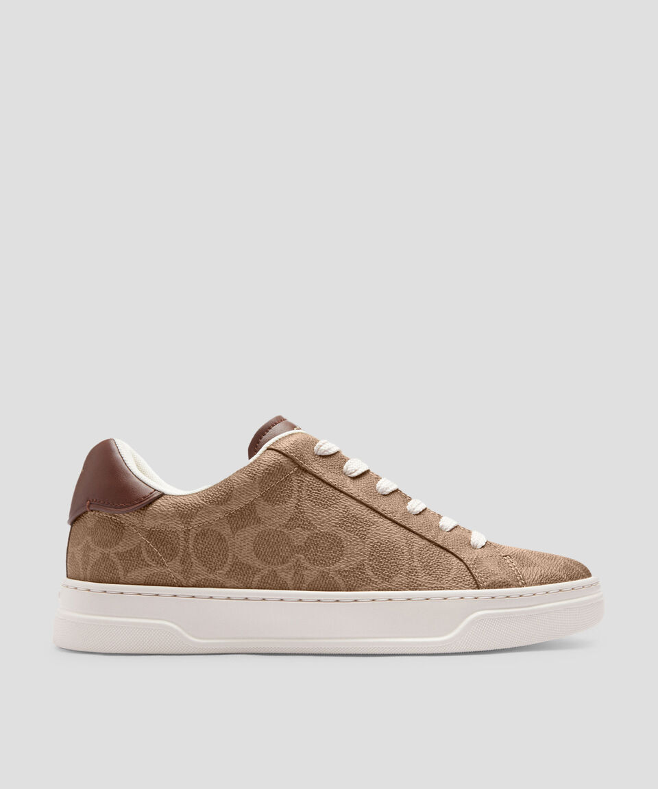 Coach Tenis Casuales High Line con Monogram Mujer
