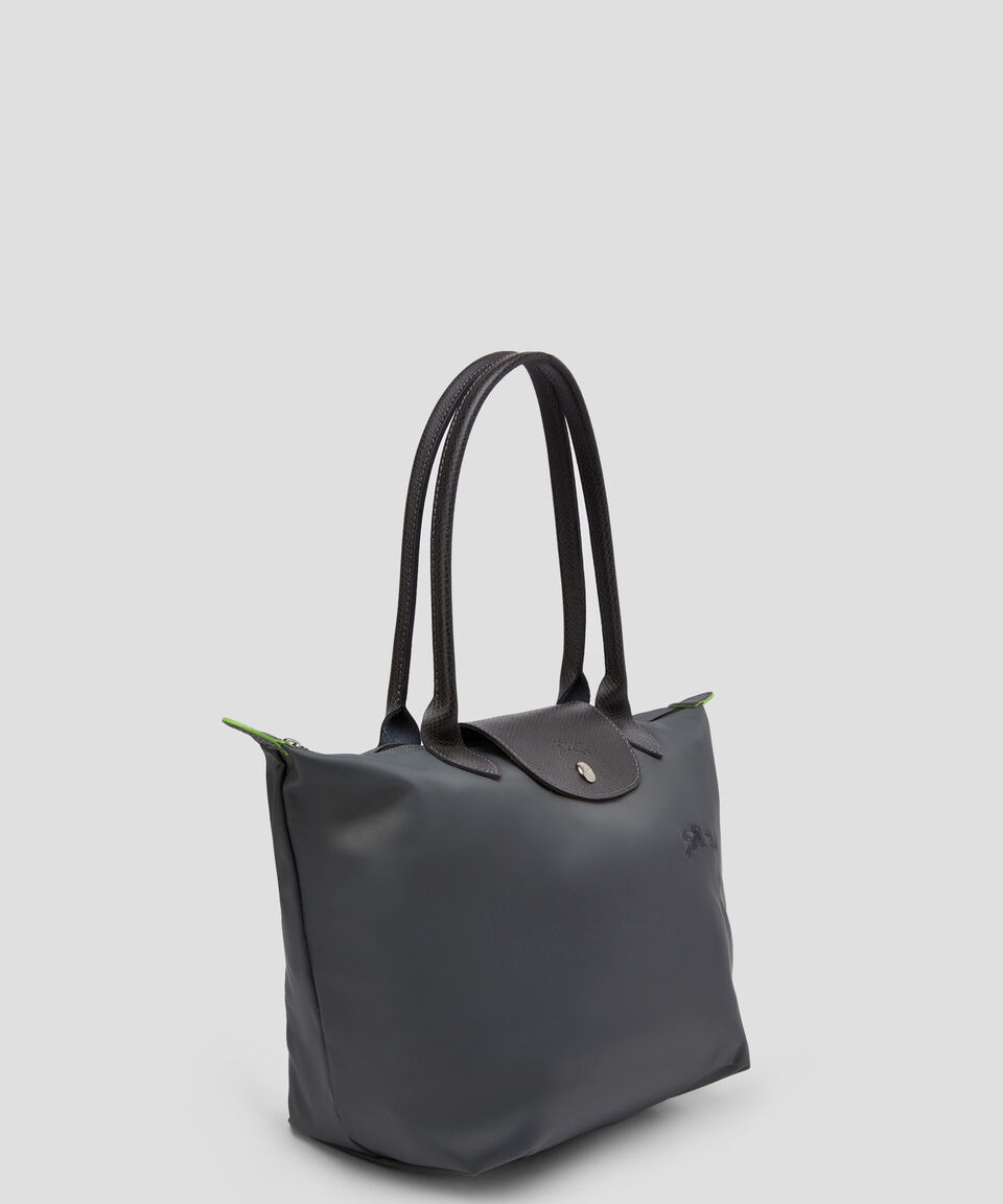 Longchamp Bolsa shoulder gris Mujer Descuento