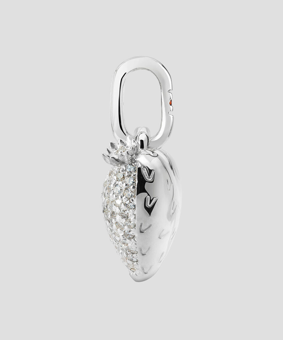 Tane Charm Corazón en Plata .925 con Diamantes Unisex Últimos 2 días