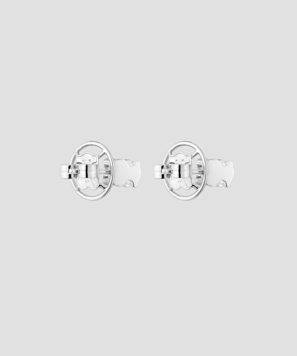 Tous Pendientes Tous Sweet Diamonds LGD en Platino con Diamantes Mujer Descuentos del mes