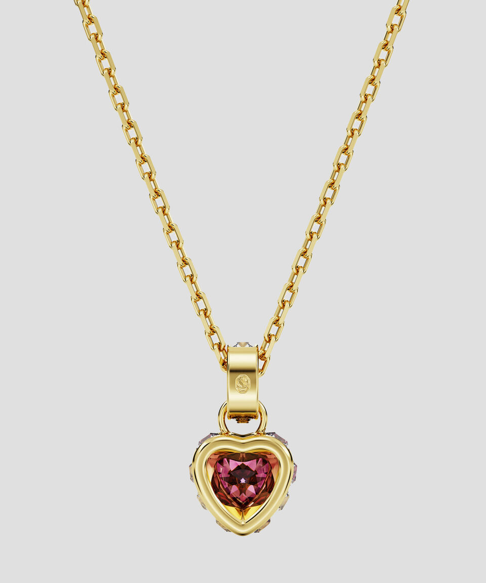 Swarovski Collar con dije en forma de corazón y cristal Stilla Mujer Ofertas de temporada