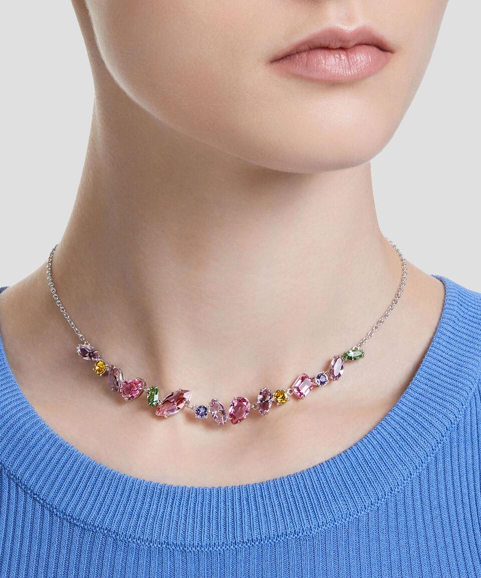 Swarovski Collar Gema con Cristales Mujer Rebajas de fin de temporada
