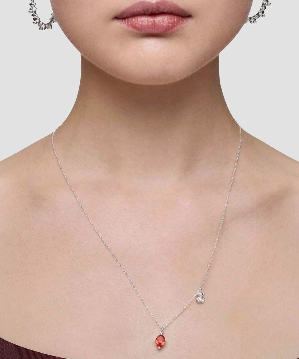 Tous Collar en Plata Bold Bear Mujer En línea