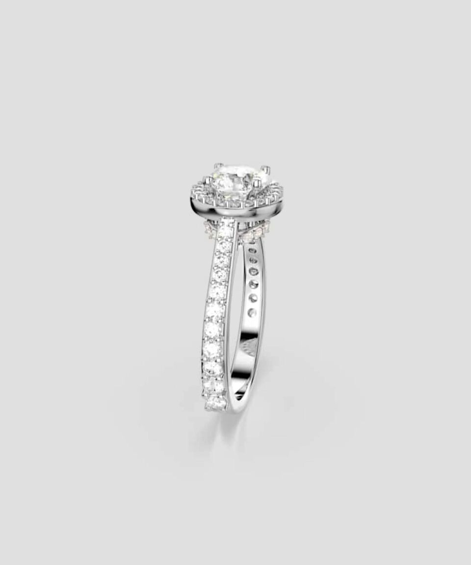 Swarovski Anillo de cóctel Una Angelic con cristales Unisex En oferta