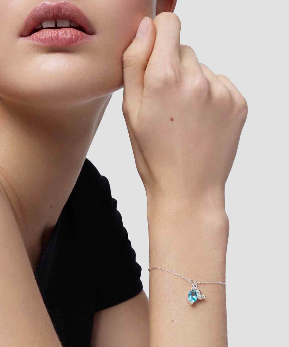 Tous Pulsera eslabonada Bold Bear en plata .925 Mujer Ventas relámpago
