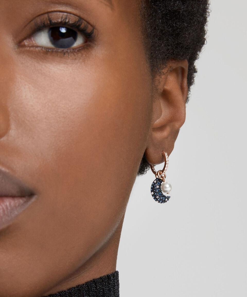 Swarovski Pendientes con motivo de luna y cristales Luna Mujer Tienda