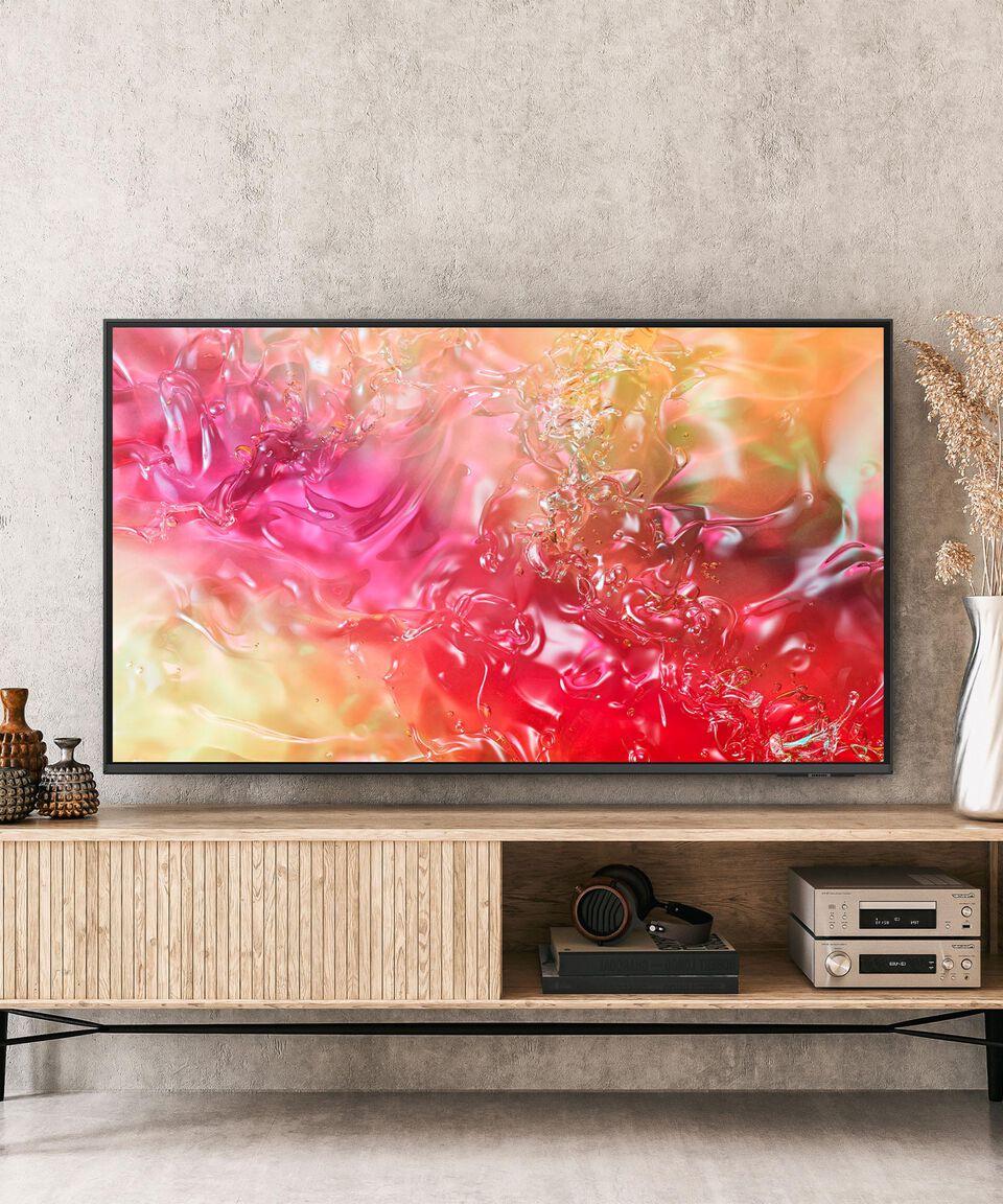 Samsung Pantalla 75 Pulgadas Plana Crystal UHD 4K Tizen Smart TV DU7010 UN75DU7010FXZX Último día