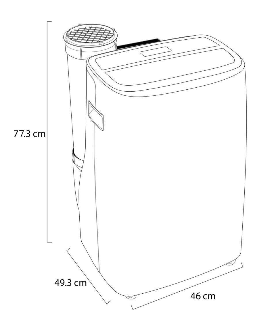 Lg Aire Acondicionado Portátil Inverter LP1419IVSM 14 000 BTU’s 1 Tonelada 115V Sólo Frío Superdescuento