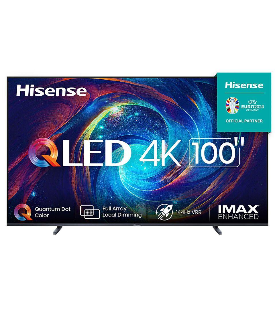 Hisense Pantalla 100" Plana QLED 4K Google TV 100U76N