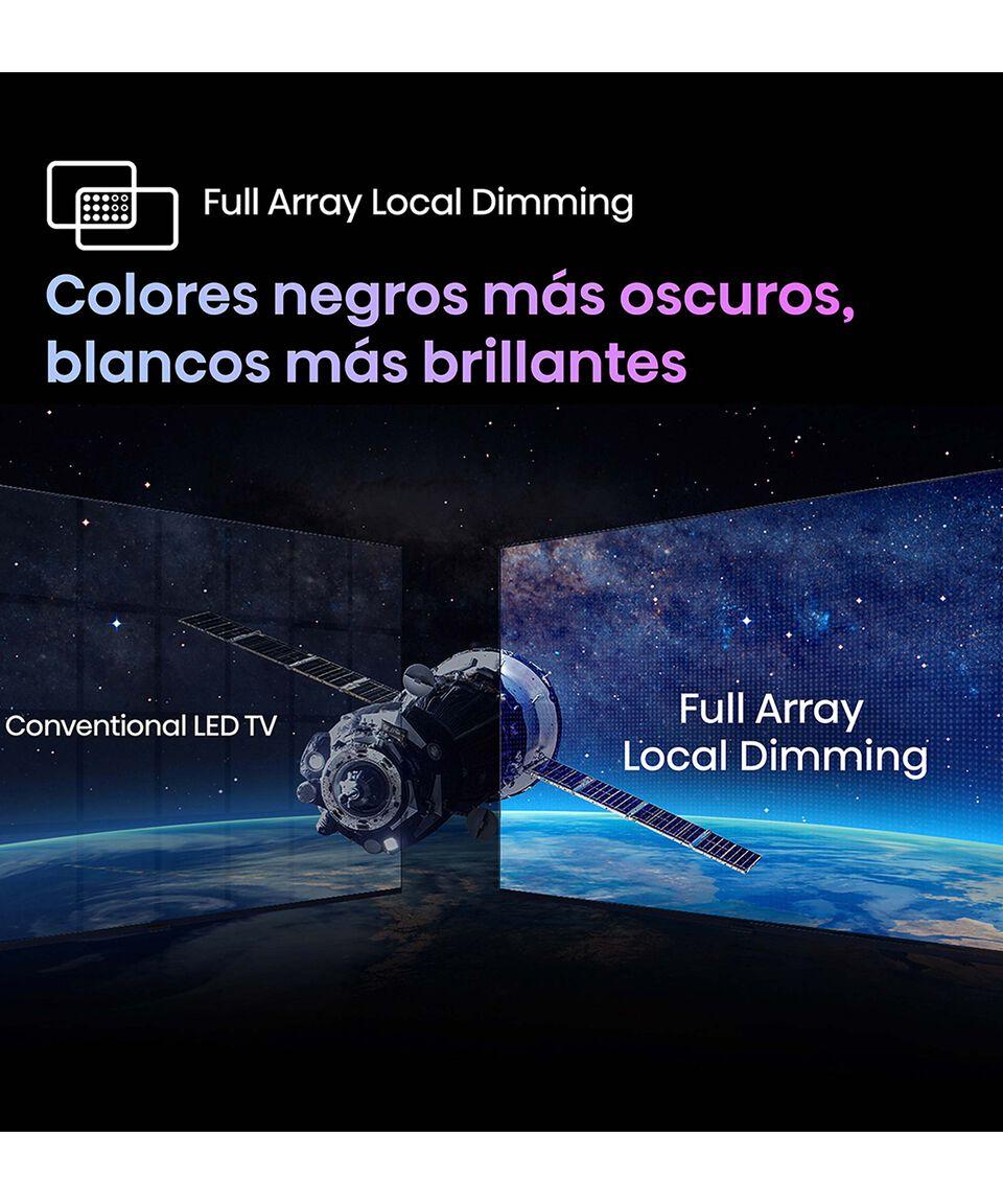 Hisense Pantalla 100" Plana QLED 4K Google TV 100U76N En oferta