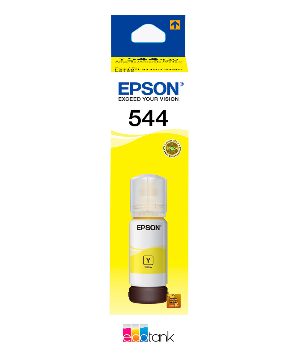 Epson Botella de Tinta 544 Amarilla 65 ml Precio ultrabajo