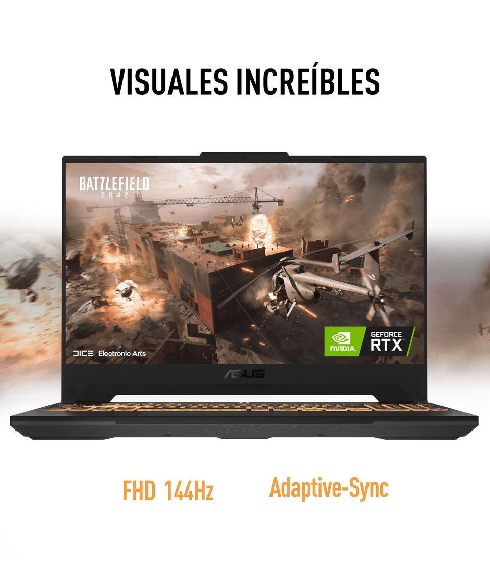Asus Laptop TUF Gaming F15 15.6" Nvidia GeForce RTX 3050 Intel Core i5-12500H RAM 16 GB SSD 512 GB Gris Outlet