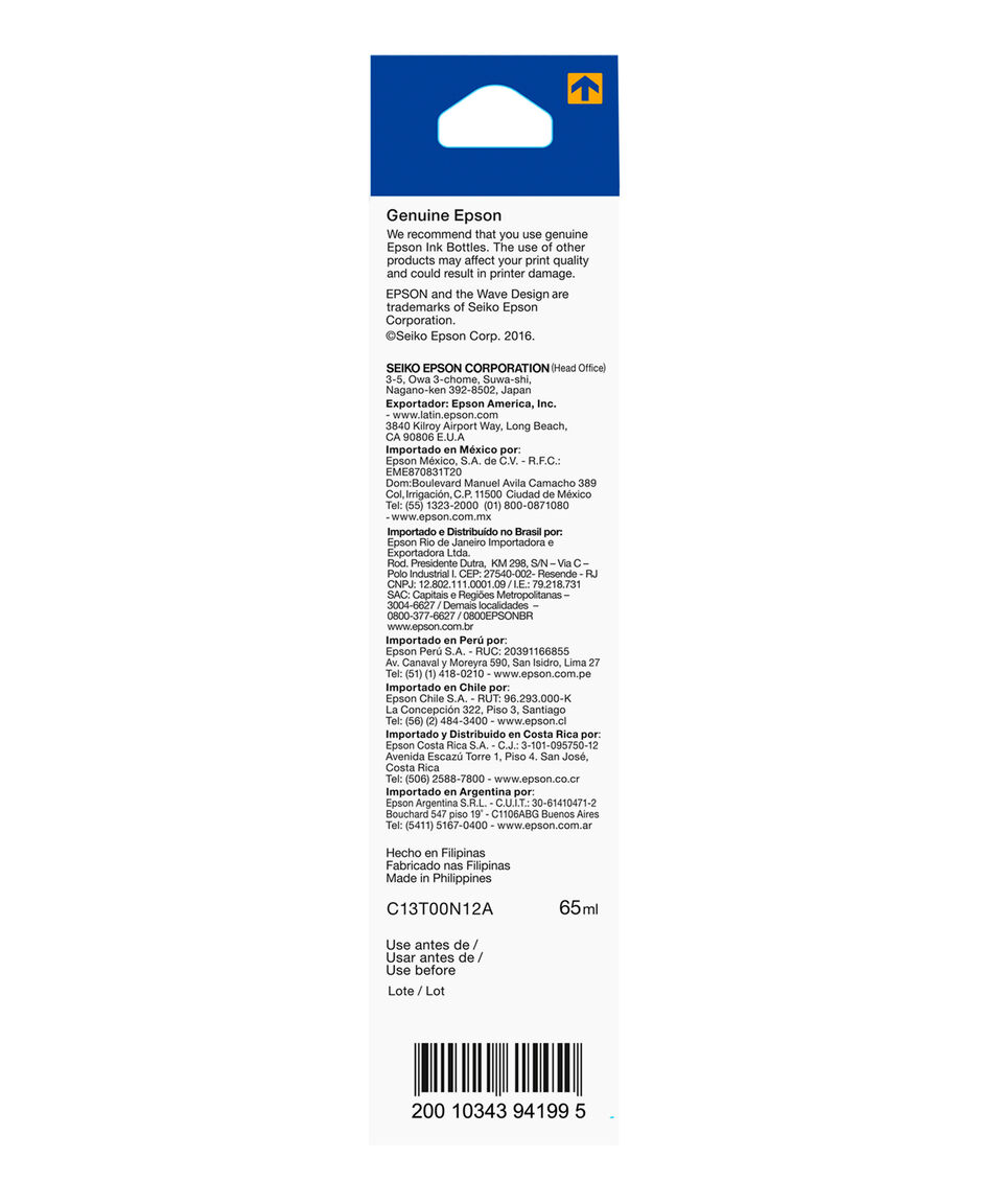 Epson Botella de Tinta 544 Magenta 65 ml Rebajas