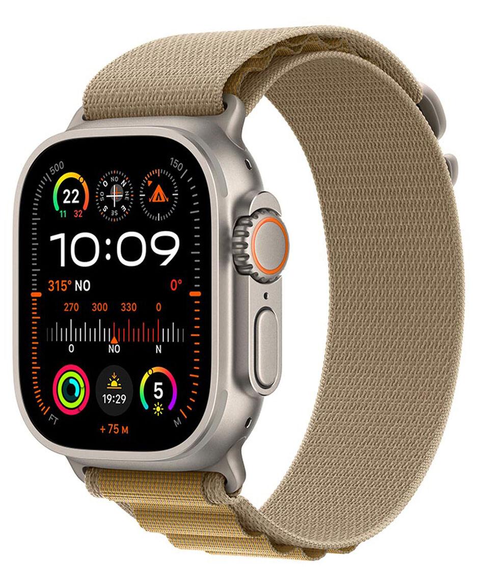 Apple Apple Watch Ultra 2 GPS + Cellular Caja de titanio natural de 49 mm Correa Alpine color canela - Mediana Ofertas
