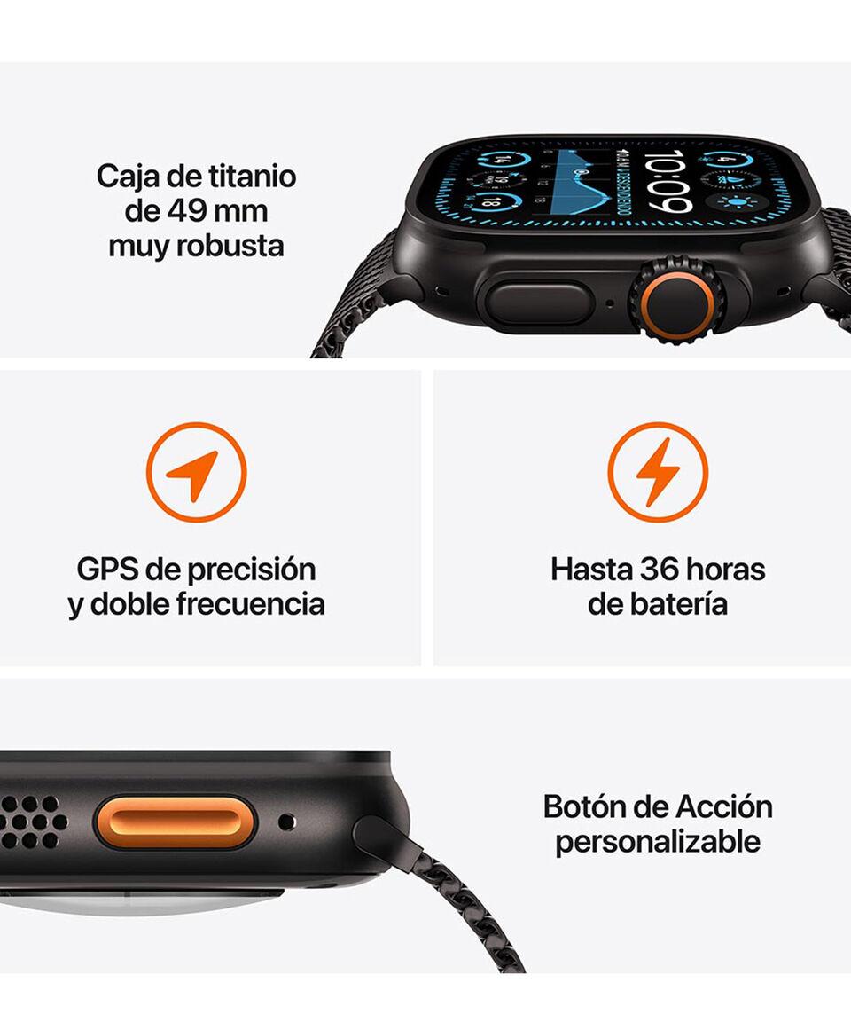 Apple Apple Watch Ultra 2 GPS + Cellular Caja de titanio natural de 49 mm Correa Alpine color canela - Mediana Ofertas