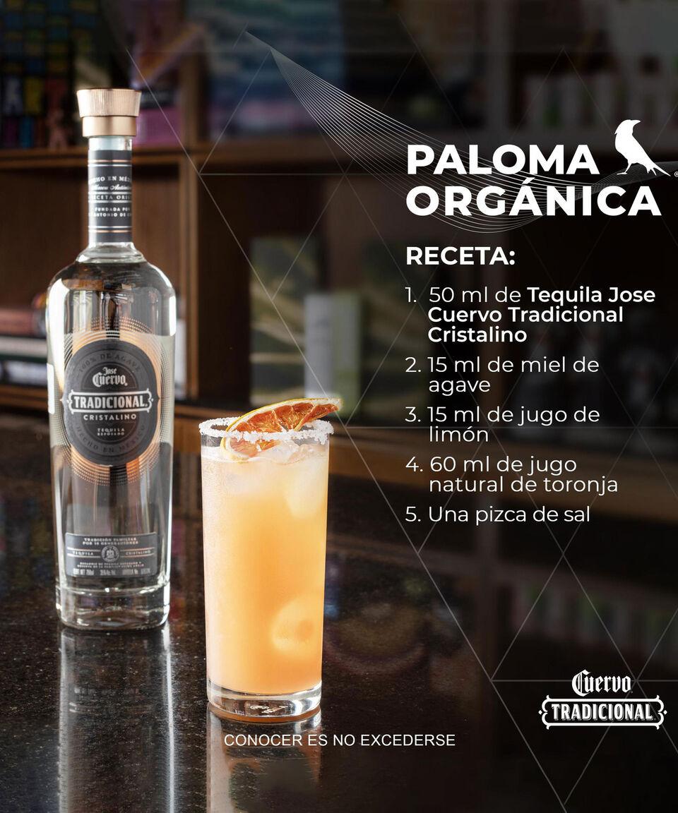 José Cuervo Tequila Tradicional Cristalino 750 ml COMPRAR AHORA