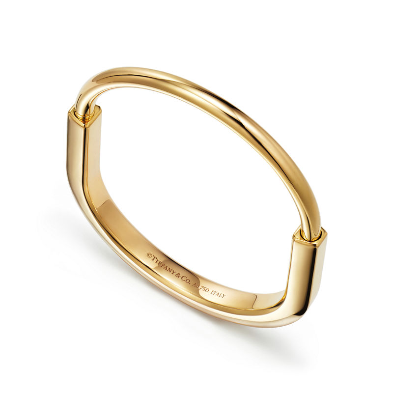 Tiffany & Co. Tiffany Lock Brazalete de oro amarillo Rebajas top