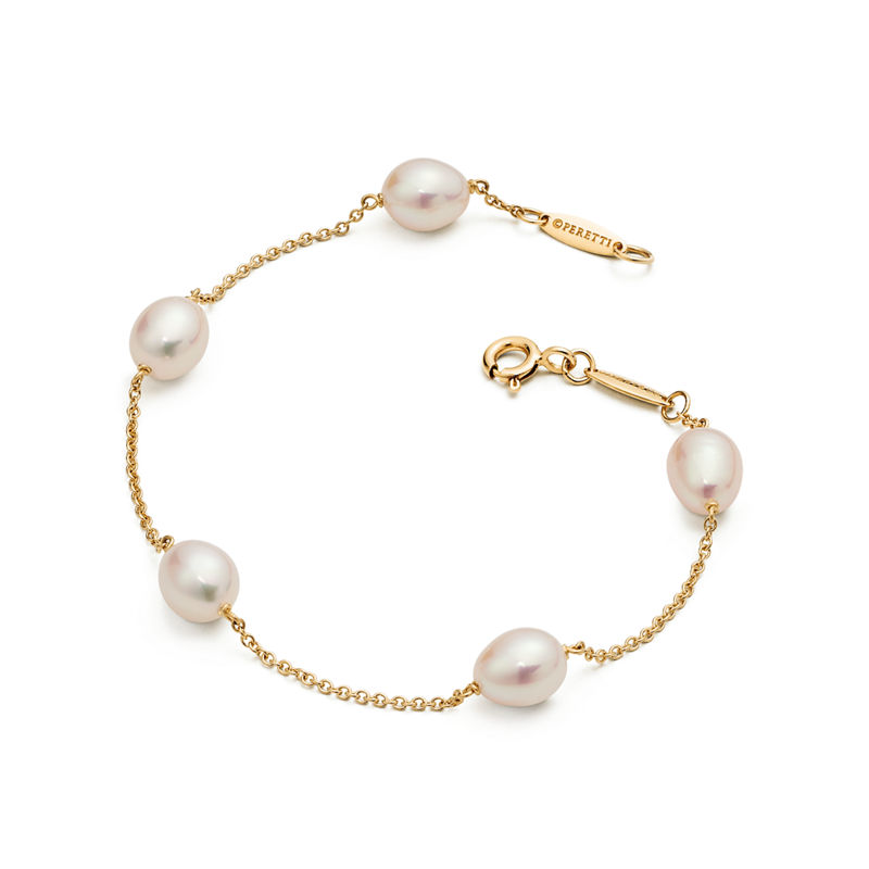 Tiffany & Co. Elsa Peretti® pulsera Pearls by the Yard™ Envío gratis