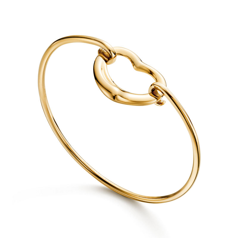 Tiffany & Co. Elsa Peretti® Brazalete Open Heart de oro amarillo ÚLTIMAS EDICIONES