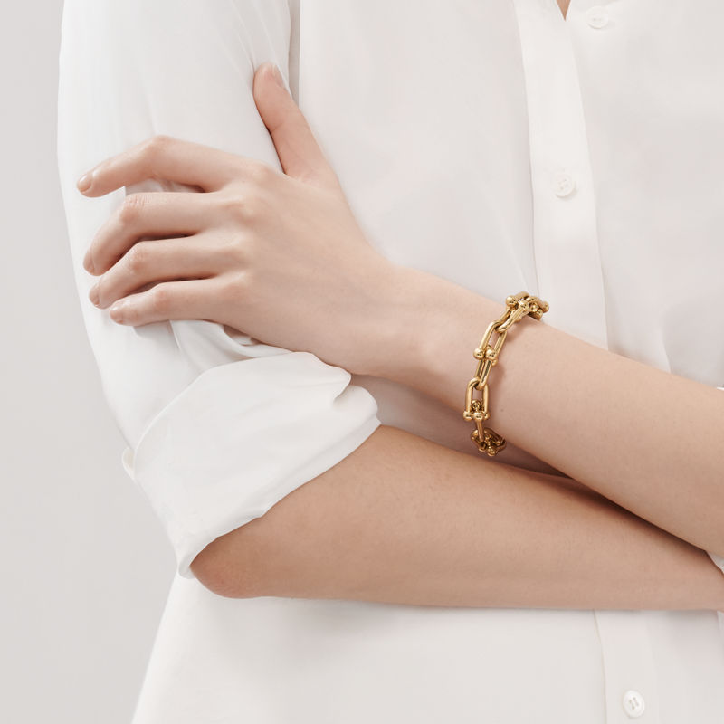 Tiffany & Co. Tiffany HardWear Pulsera de eslabones grandes de oro amarillo Últimos 2 días
