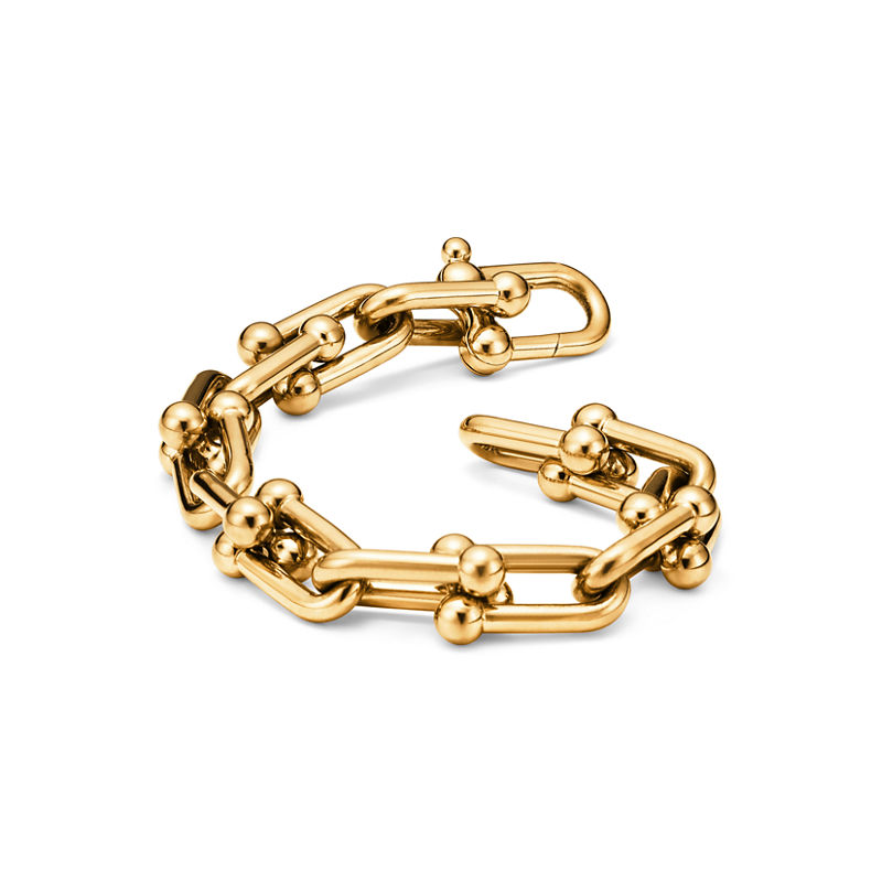 Tiffany & Co. Tiffany HardWear Pulsera de eslabones grandes de oro amarillo Últimos 2 días