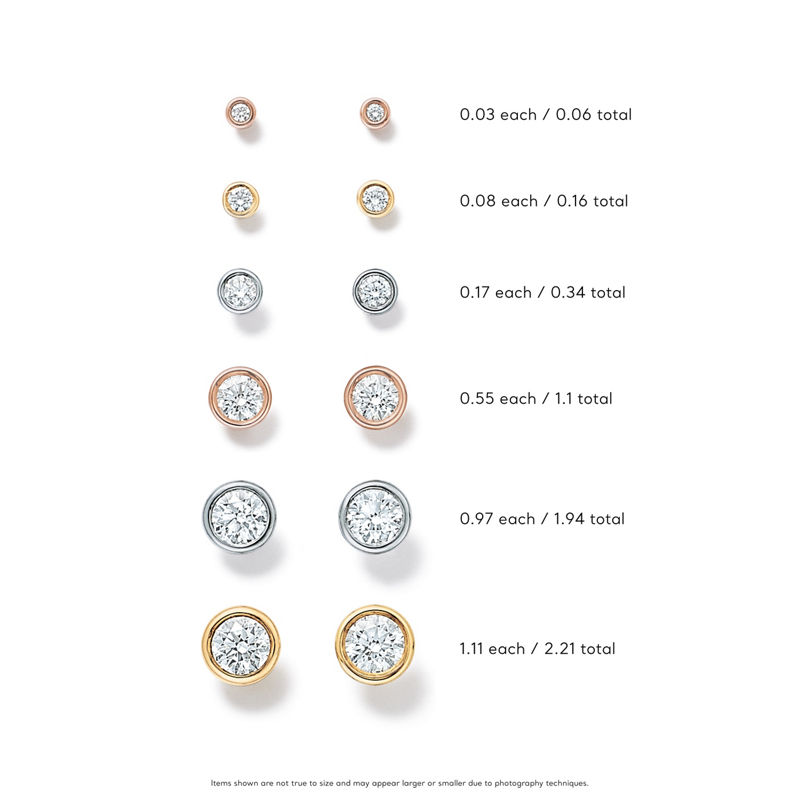 Tiffany & Co. Elsa Peretti® pendientes Diamonds by the Yard® Tienda