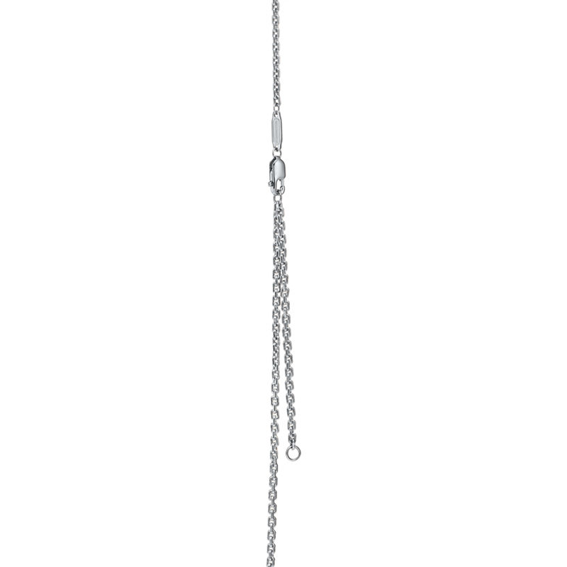 Tiffany & Co. Tiffany Lock Colgante pequeño de oro blanco con diamantes Superdescuento