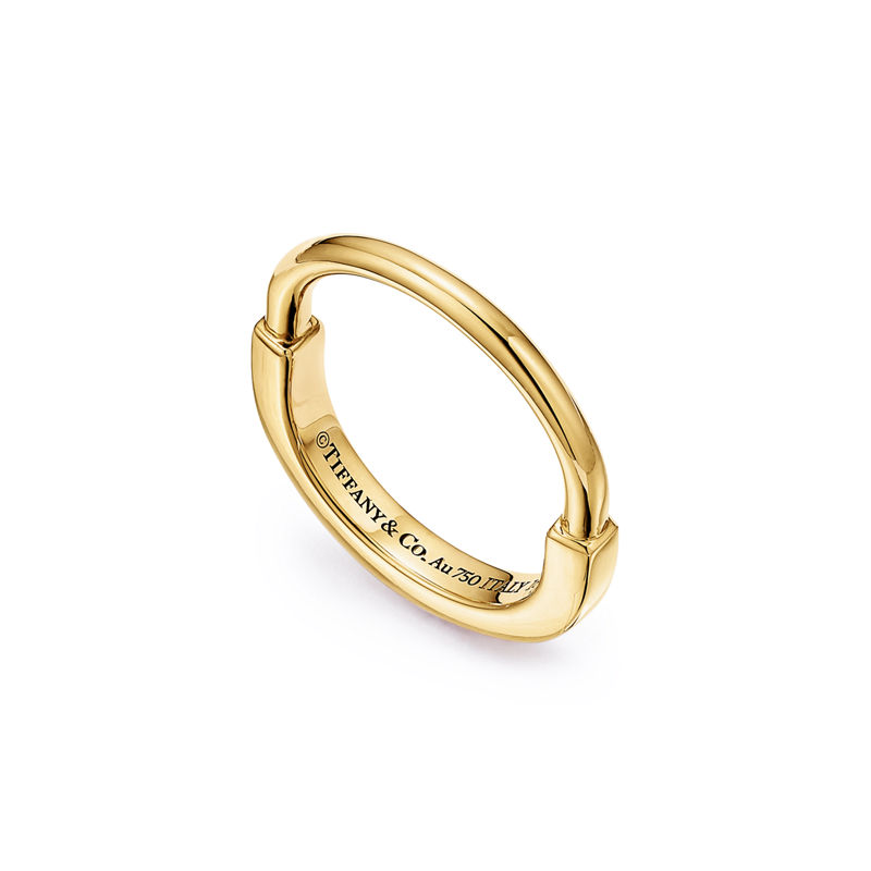 Tiffany & Co. Tiffany Lock Anillo de oro amarillo Grandes descuentos