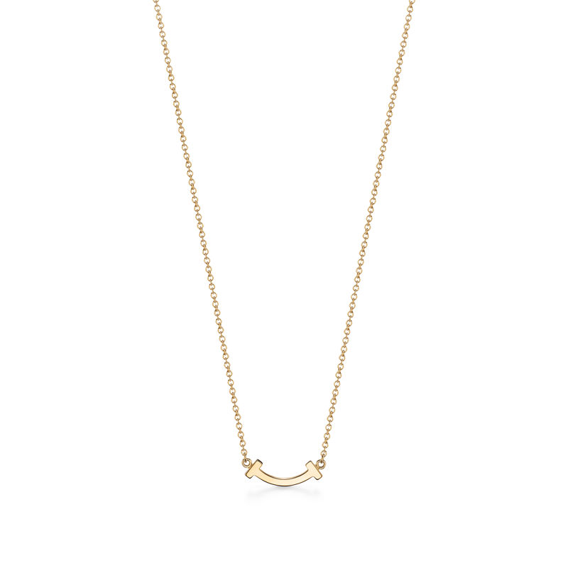 Tiffany & Co. Tiffany T Colgante Smile de oro amarillo tamaño mini Ofertas