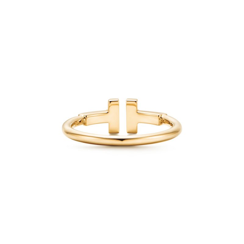 Tiffany & Co. Tiffany T Anillo Wire de oro amarillo Oferta especial