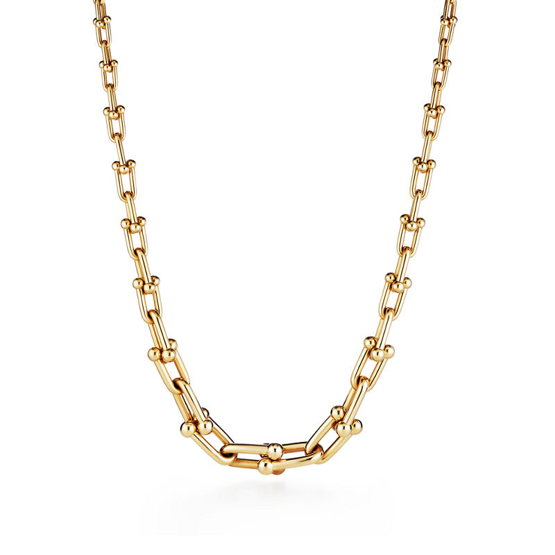 Tiffany & Co. Tiffany HardWear Collar de eslabones escalonados de oro amarillo