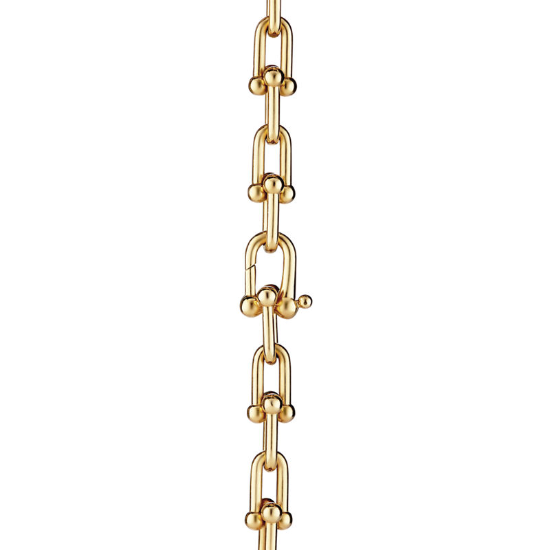 Tiffany & Co. Tiffany HardWear Collar de eslabones escalonados de oro amarillo Últimos 3 días