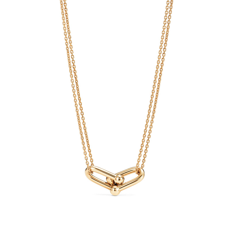 Tiffany & Co. Tiffany HardWear Colgante de eslabones dobles grandes de oro amarillo
