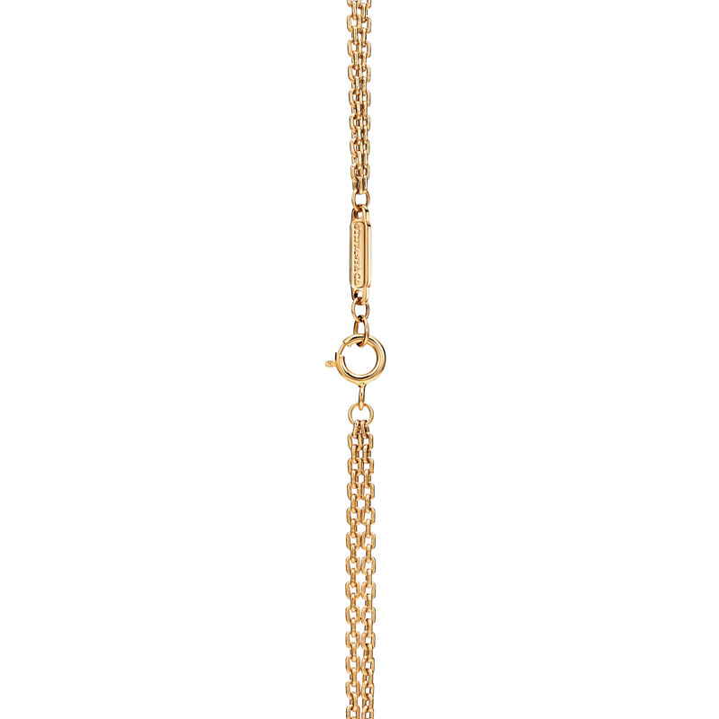 Tiffany & Co. Tiffany HardWear Colgante de eslabones dobles grandes de oro amarillo ÚLTIMAS EDICIONES