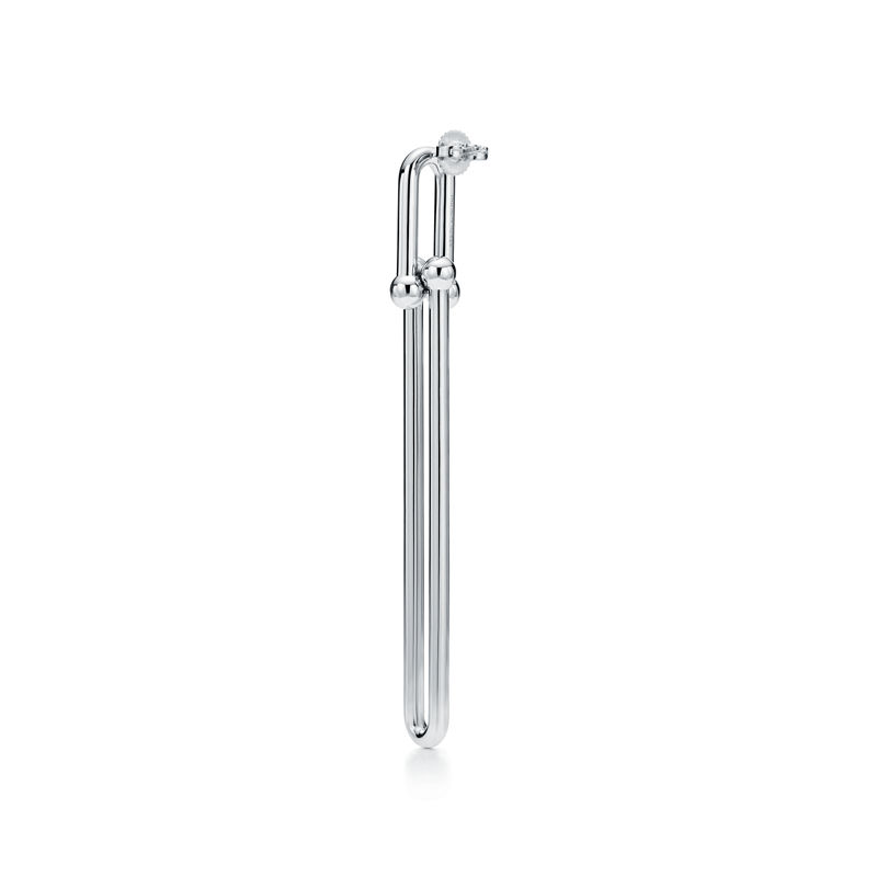 Tiffany & Co. Tiffany HardWear Pendientes de eslabones largos dobles de plata de ley Último día