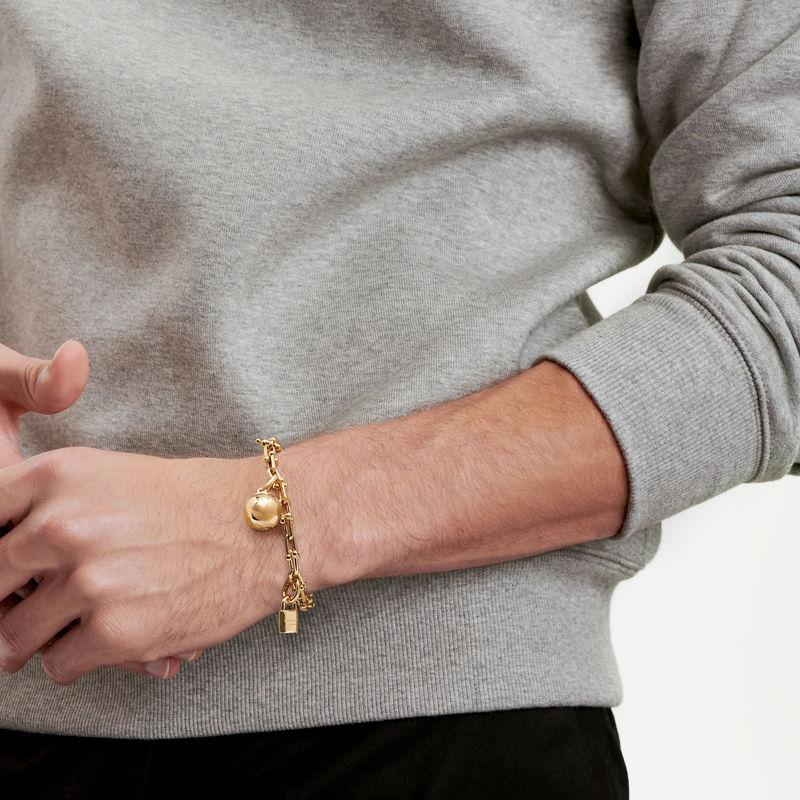 Tiffany & Co. Tiffany HardWear Pulsera de una vuelta con eslabones pequeños de oro amarillo Promoción trimestral