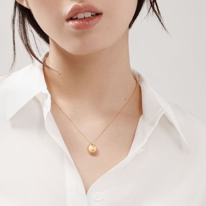 Tiffany & Co. Tiffany HardWear Colgante de esfera en oro amarillo 12 75 mm Solo queda un día
