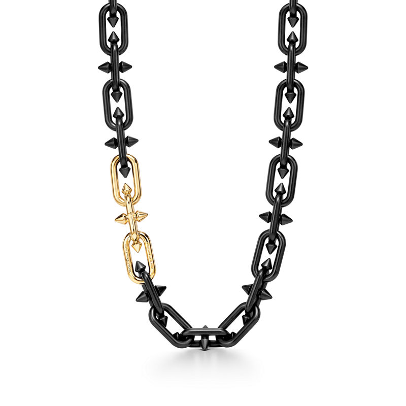 Tiffany & Co. Tiffany Titan by Pharrell Williams Collar de titanio oro y diamantes Oferta exclusiva