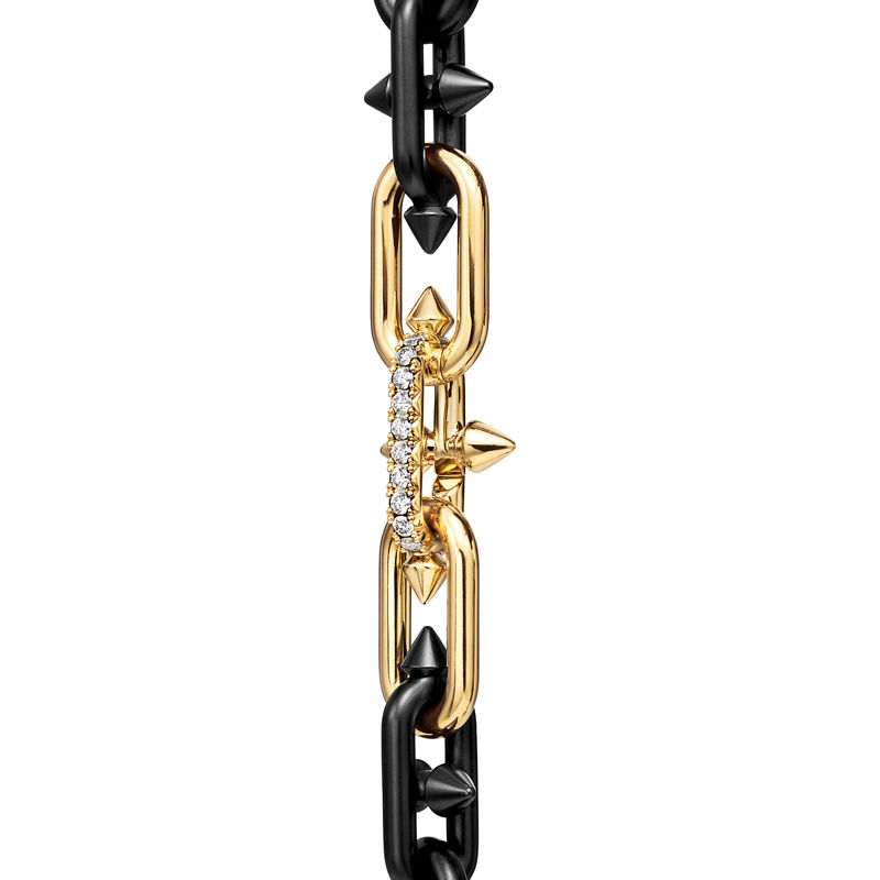 Tiffany & Co. Tiffany Titan by Pharrell Williams Collar de titanio oro y diamantes Oferta exclusiva