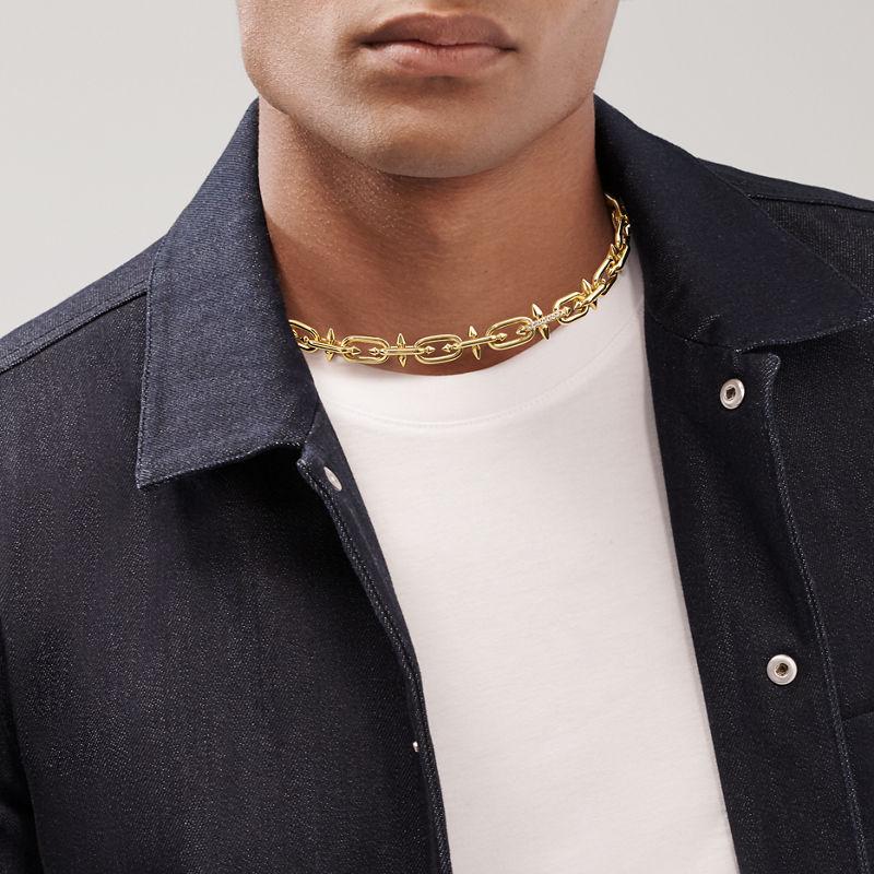 Tiffany & Co. Tiffany Titan by Pharrell Williams Collar con cierre de oro con diamantes Outlet