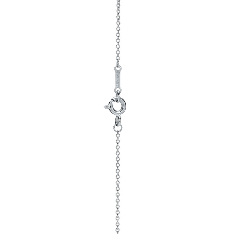 Tiffany & Co. Paloma Picasso® Colgante Olive Leaf de plata de ley con perlas Liquidación