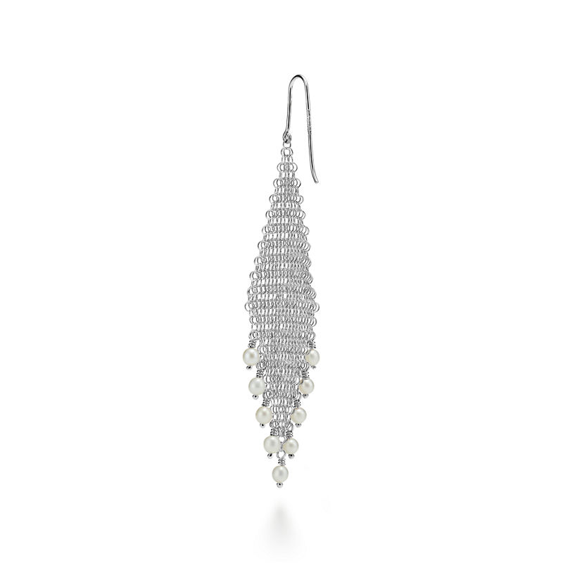 Tiffany & Co. Elsa Peretti® pendientes con flecos Mesh ÚLTIMAS EDICIONES