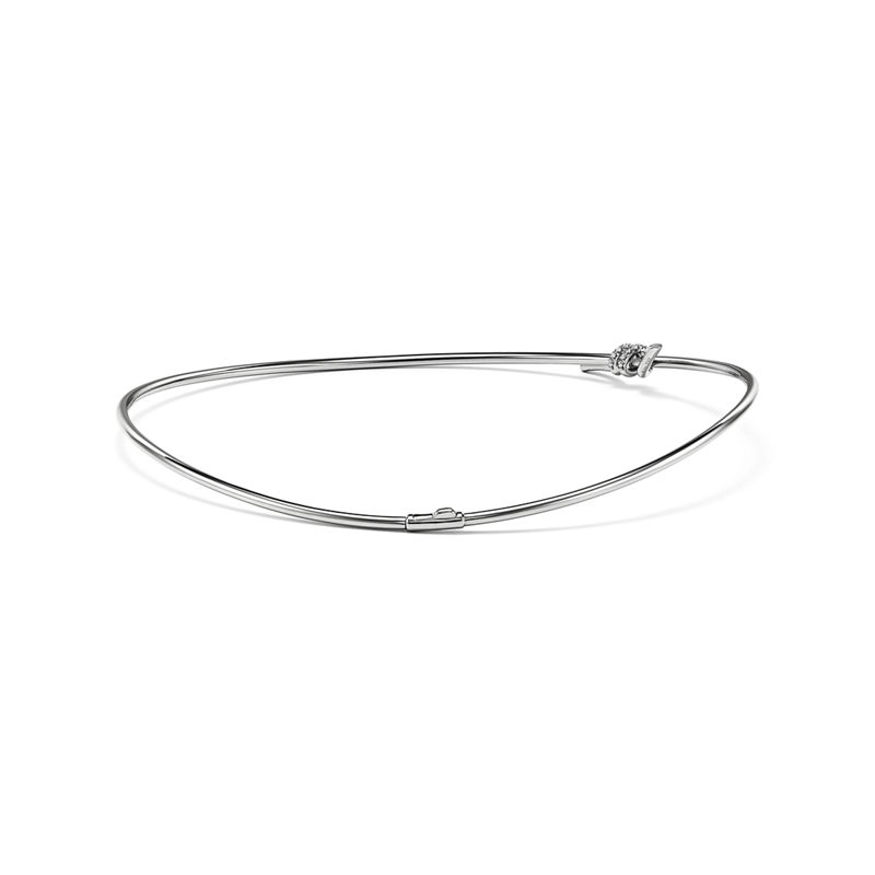 Tiffany & Co. Tiffany Knot Collar en oro blanco con diamantes Último día