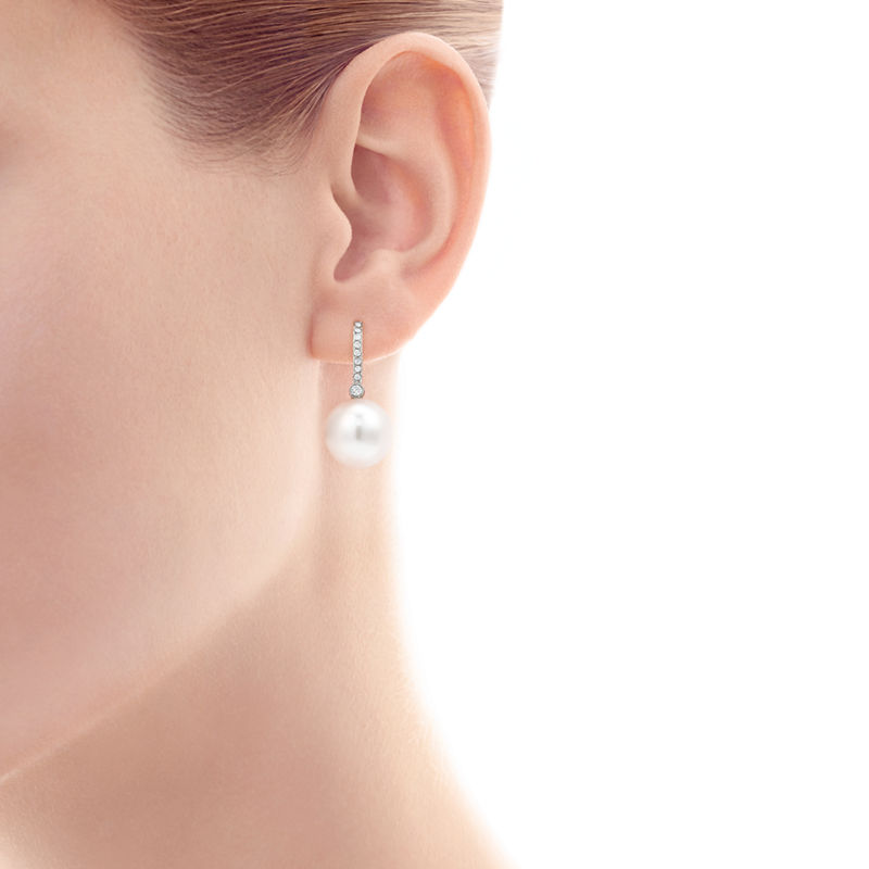 Tiffany & Co. Tiffany South Sea Noble Pendientes de perlas En oferta
