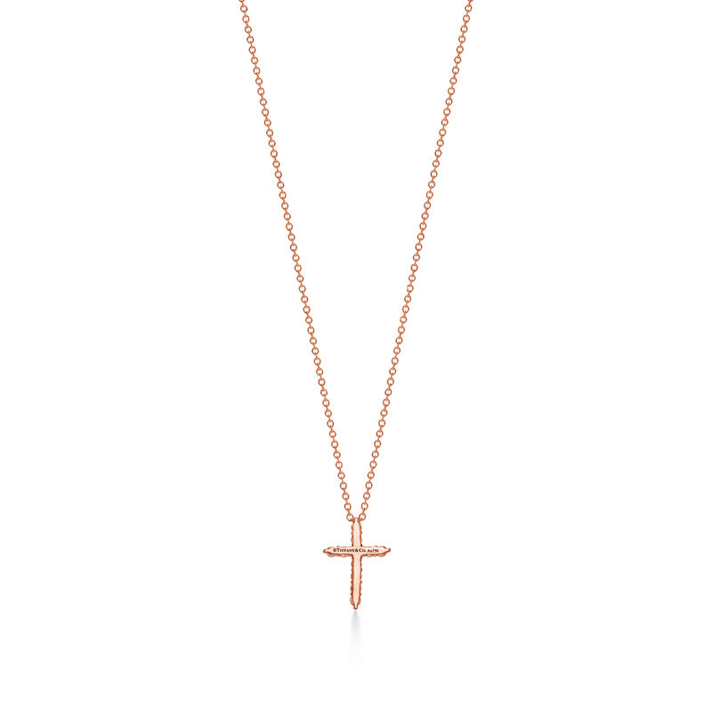 Tiffany & Co. Colgante de cruz Descuento por venta flash