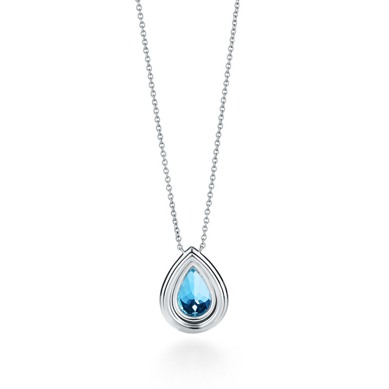 Tiffany & Co. Tiffany Soleste colgante con aguamarina y diamantes Outlet