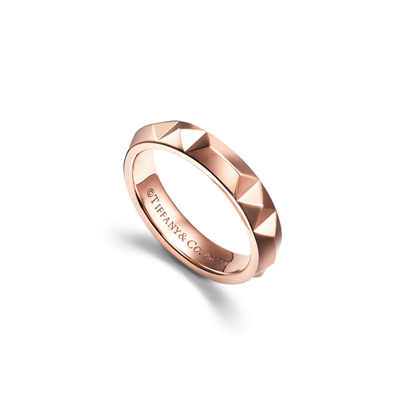 Tiffany & Co. Tiffany True® Alianza en oro rosa 4 mm de ancho Venta caliente
